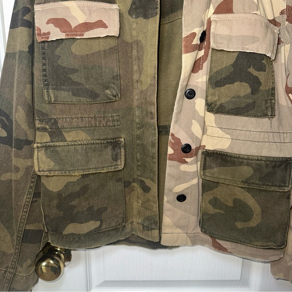 ALL SAINTS Camouflage Jacket Women's Small - Picture 5 of 15